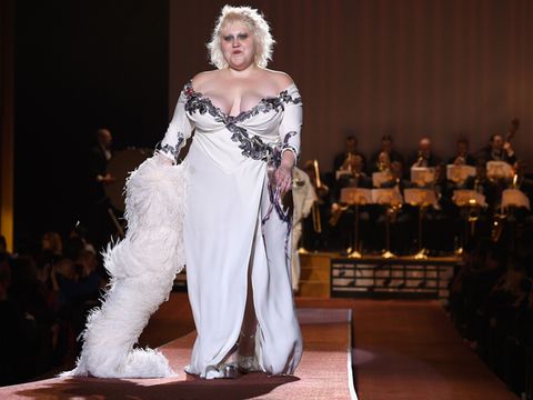 Pfundig!: Beth Ditto rockt als Model die New York Fashion Week ...