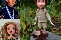 Jane Goodall ist eine britische Wissenschaftlerin, die die Erforschung von Affen stark vorangetrieben hat. Auch die heute 81-Jährige bekommt eine Puppe. Jane Goodall ist eine britische Wissenschaftlerin, die die Erforschung von Affen stark vorangetrieben hat. Auch die heute 81-Jährige bekommt eine Puppe.