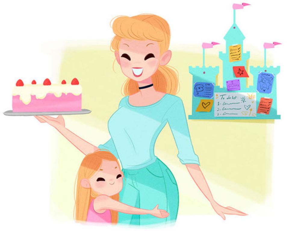 Disney+: Wenn Disney-Prinzessinnen Mamas wären ...
