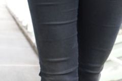 Die Jogg-Jeans in der Nah-Aufnahme. Die Jogg-Jeans in der Nah-Aufnahme.