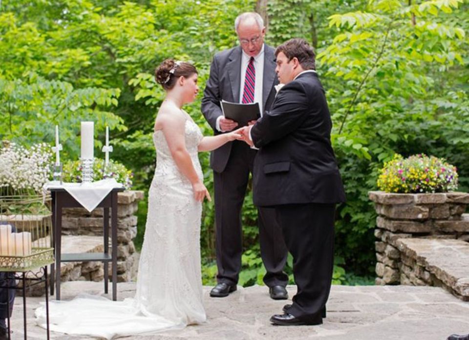 Warum der Vater dieser Braut am Hochzeitstag besonders stolz ist