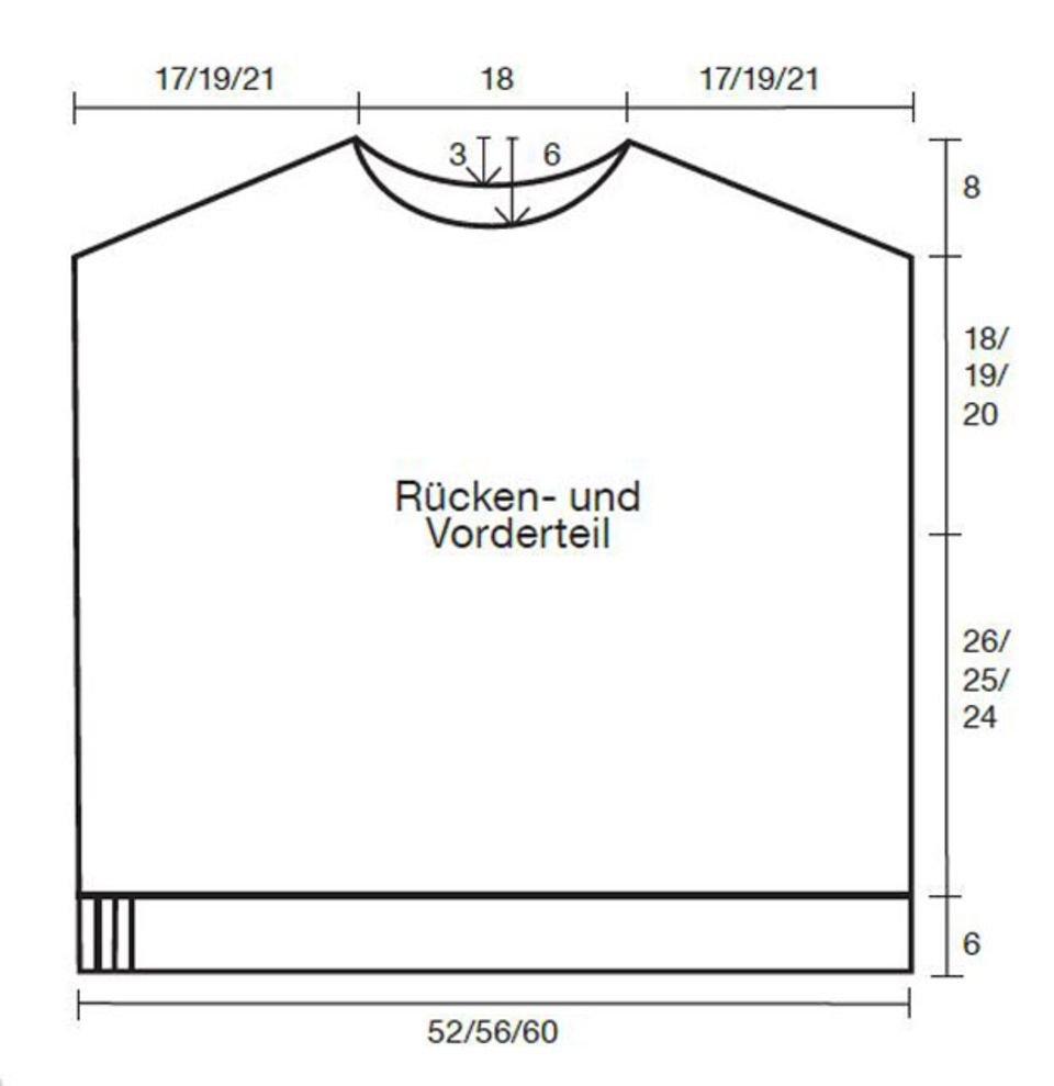 Zweifarbiger Pullover - eine Strickanleitung Zweifarbiger Pullover - eine Strickanleitung