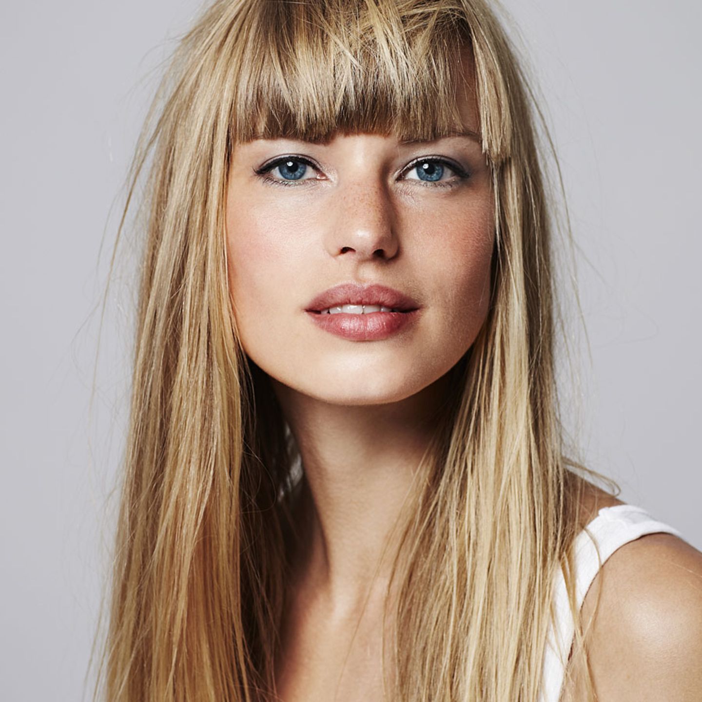 Model blonde haare