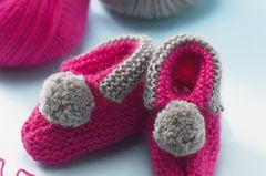 Babyschuhe stricken - perfekt zur Geburt Babyschuhe stricken - perfekt zur Geburt