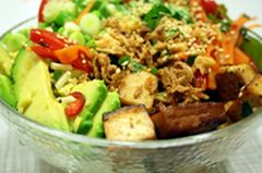... Kochen mit Tofu. ... hier Kochen mit Tofu.