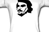 Süßes Girlie-Shirt mit Che Guevara Porträt. Erhältlich auch in den Farben Rot und Grün für um 22 Euro bei www.che-guevara.spreadshirt.net.