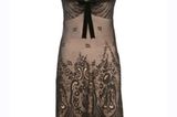 Raffiniertes Kleid in Empire-Linie mit filigranem Arm- und Halsausschnitt von Mango, um 60 Euro. Über www.mangoshop.com.
