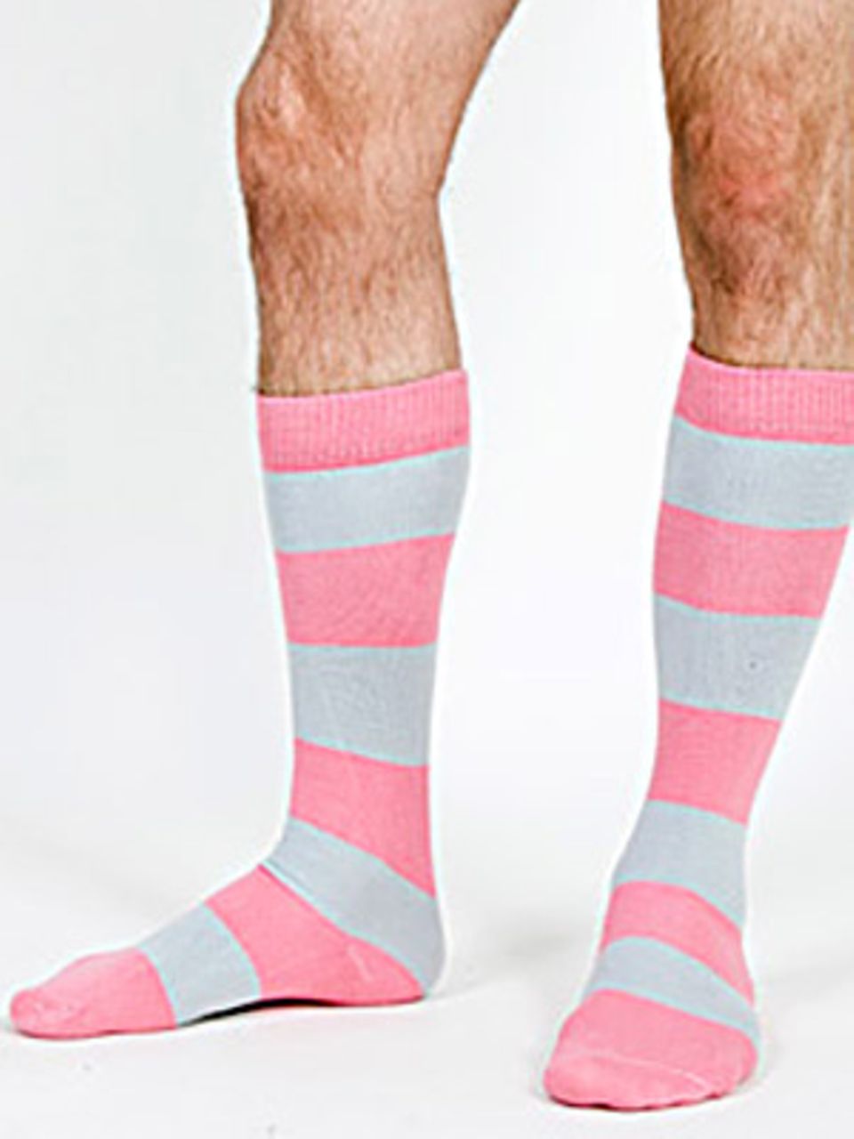 Für mutige Männer: Gestreifte Socken von American Apparel für ca. 8 Euro