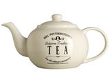 Tea-Time    Wenn die englischen Ladies pünktlich um 17 Uhr zur Teatime laden, dann darf sie nicht fehlen: MRS. WINTERBOTTOM'S Teekanne. Die Kanne fasst einen Liter und ist für 14,90  Euro zzgl. Versandkosten unter >> www.butlers-online.de zu erwerben.