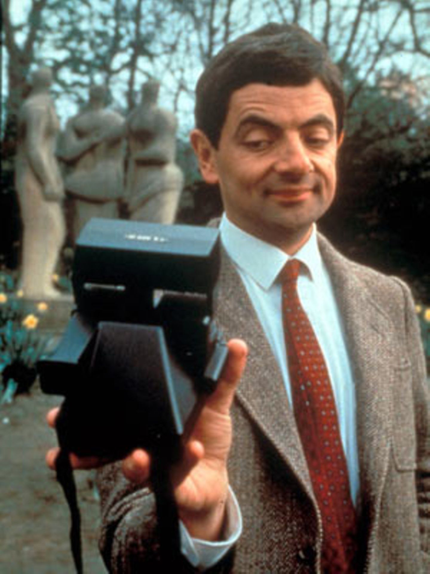 Mr. Bean (Rowan Atkinson) vor seinem Friseurbesuch