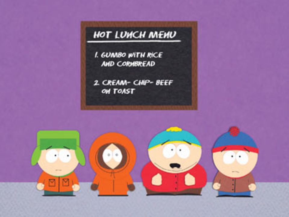 Wieder mit dabei: Stan, Kyle, Cartman und Kenny