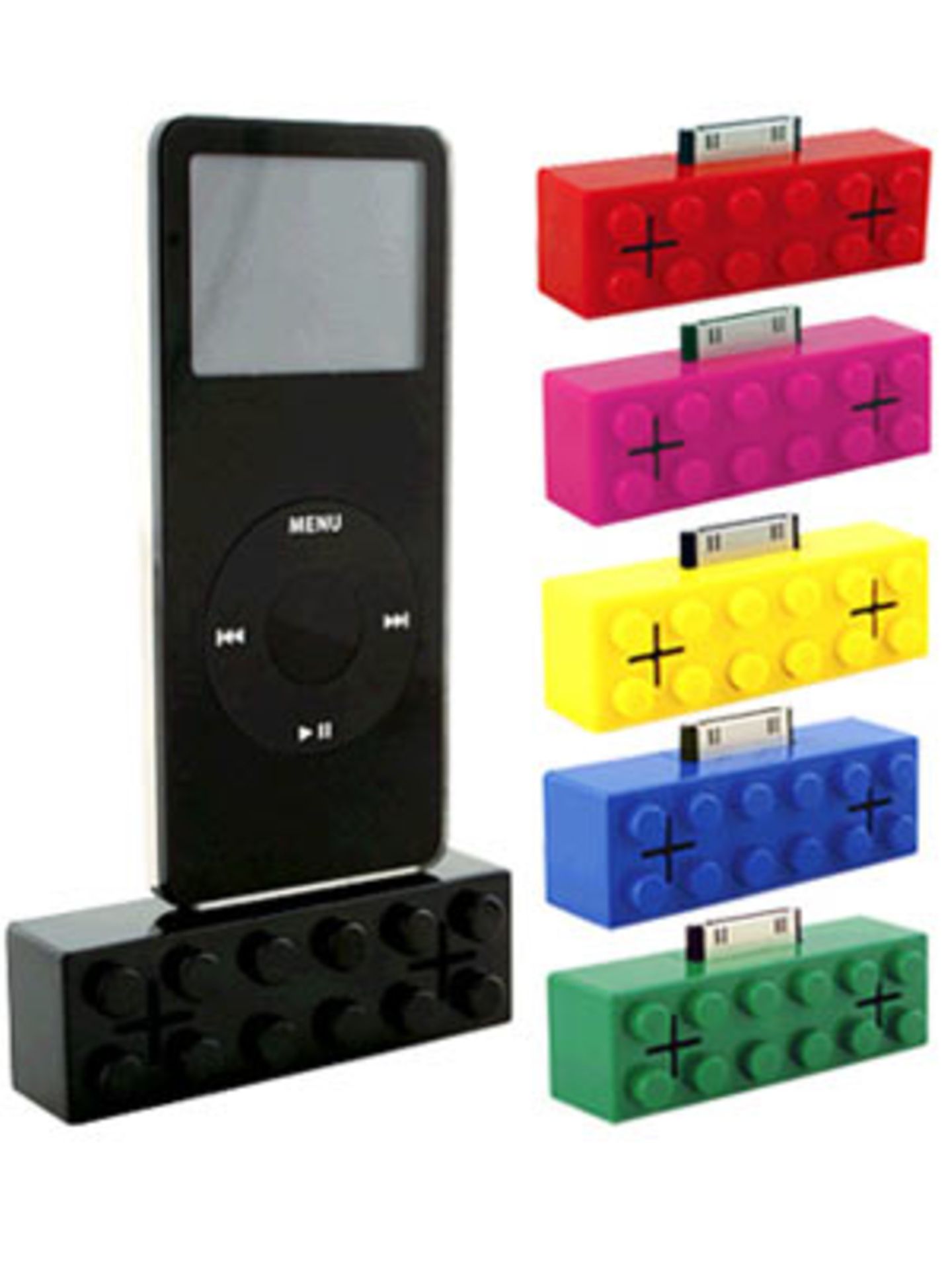 Retro-Lautsprecher für den iPod von fredflare.com, um 30 Euro.
