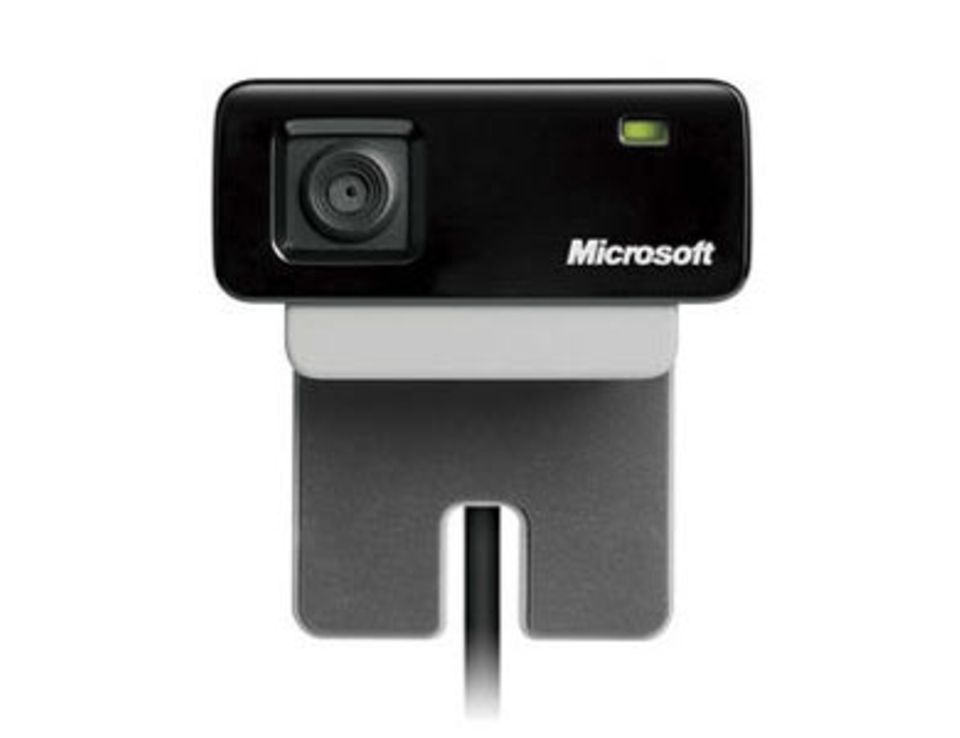 Webcam von Microsoft, um 20 Euro. Über Schwab.