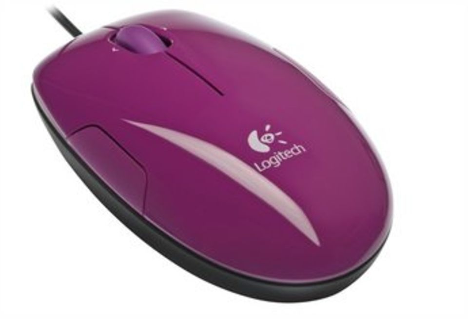 Laser-Mouse von Logitech, um 25 Euro. Über Otto.de. Auch in anderen Farben erhältlich!