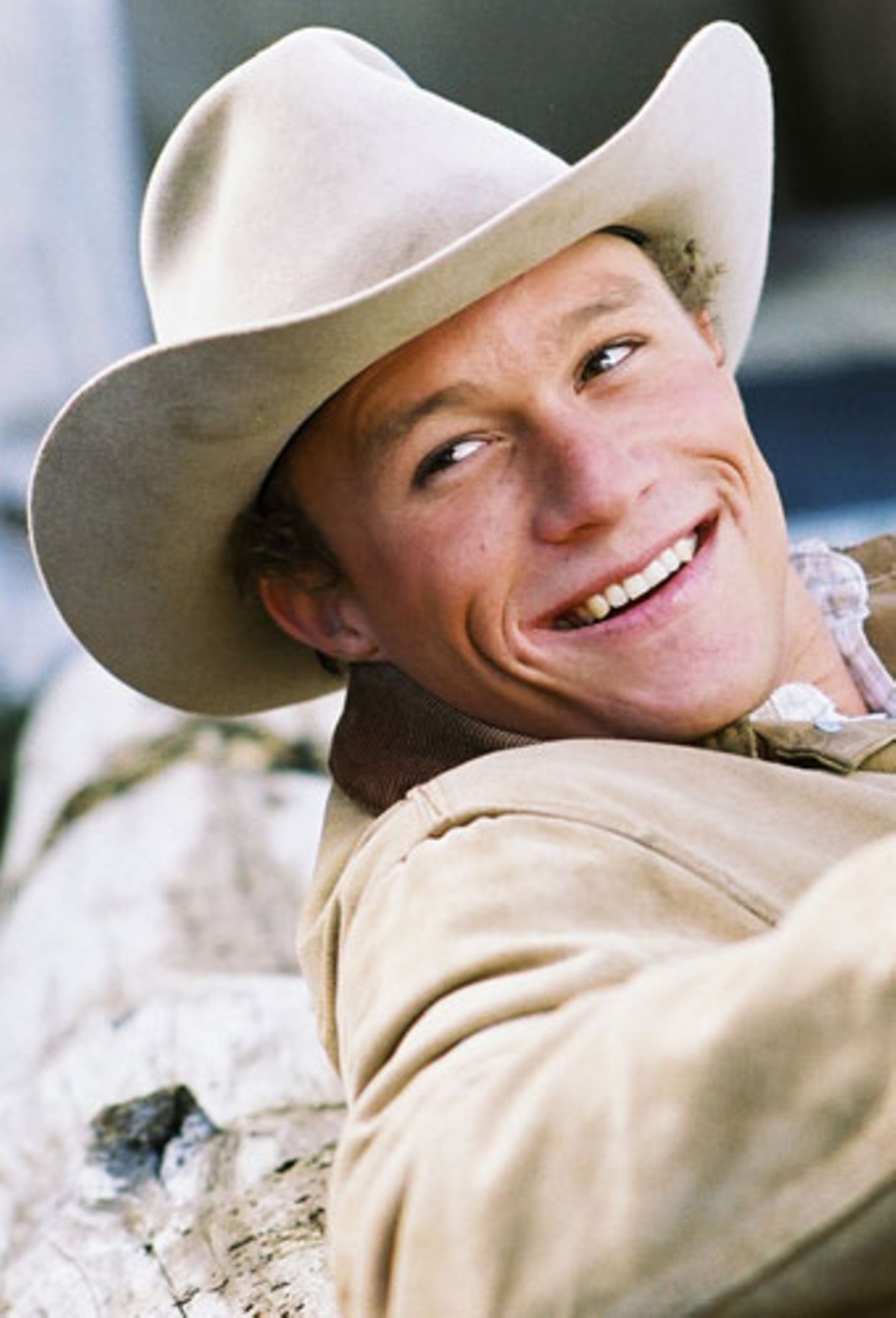 Heath Ledger als Hauptdarsteller in "Brokeback Mountain"