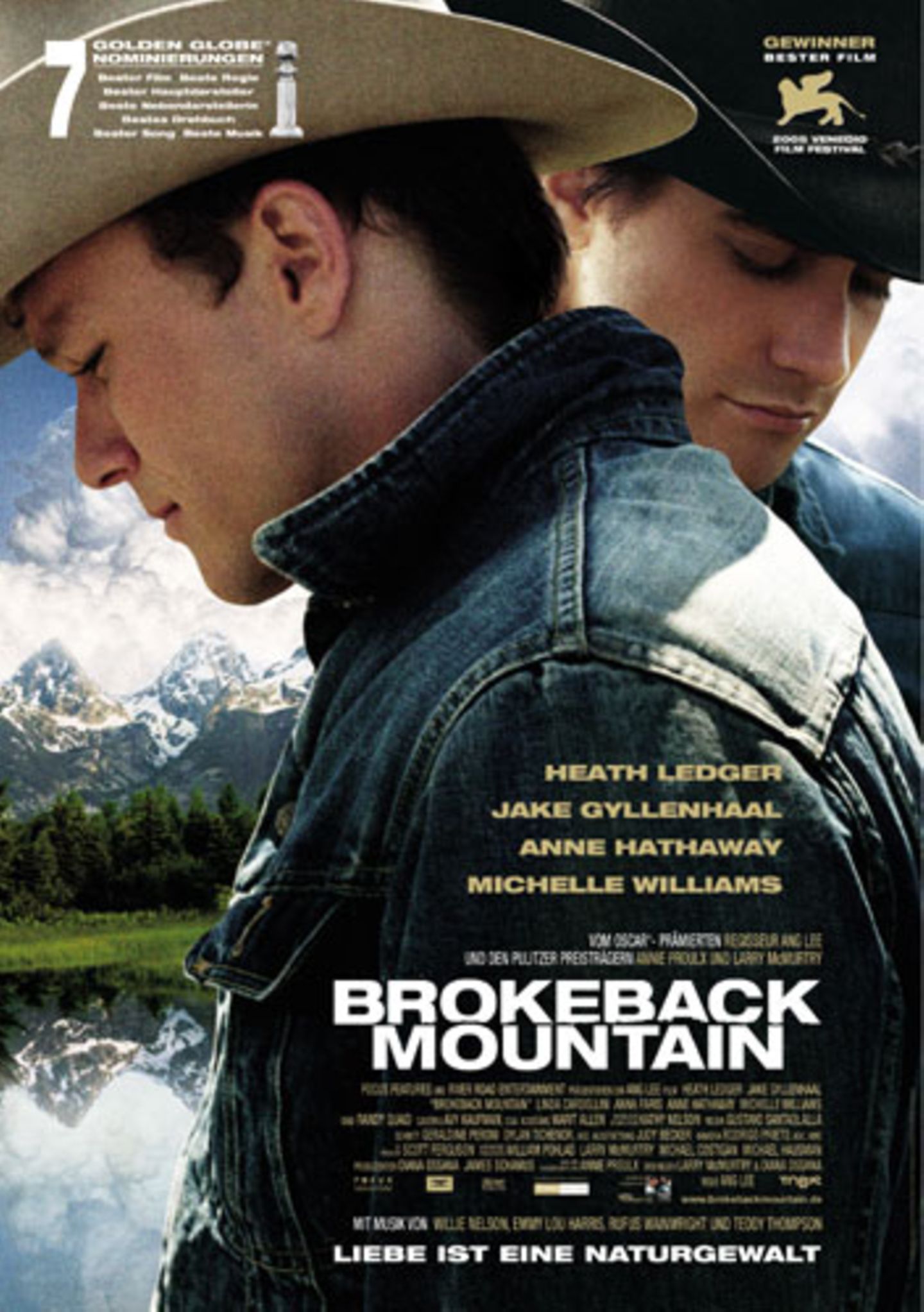 "Brokeback Mountain" als bester Film