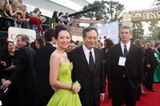 Chinas schönstes Gesicht in Hollywood: Ziyi Zhang war für ihre Rolle in "Die Geisha" nominiert. Hier an der Seite des später preisgekrönten Regisseurs Ang Lee ("Brokeback Mountain")