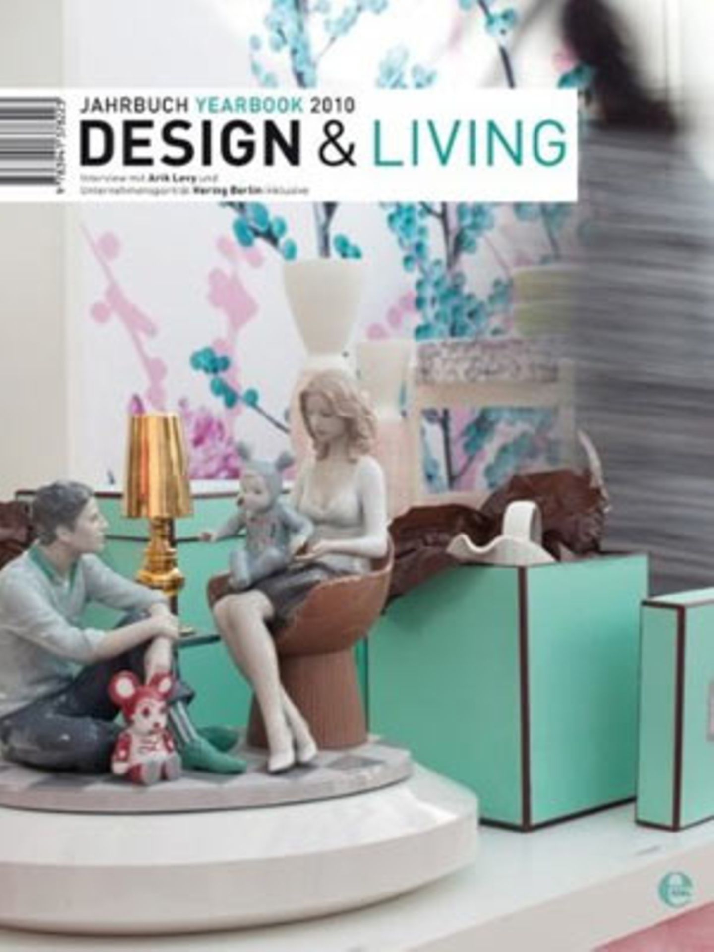 Zum Durchblättern und Inspirationen finden: Das Jahrbuch "Design & Living" präsentiert außergewöhnliche Designideen für unser Zuhause. Von Edel, um 40 Euro.
