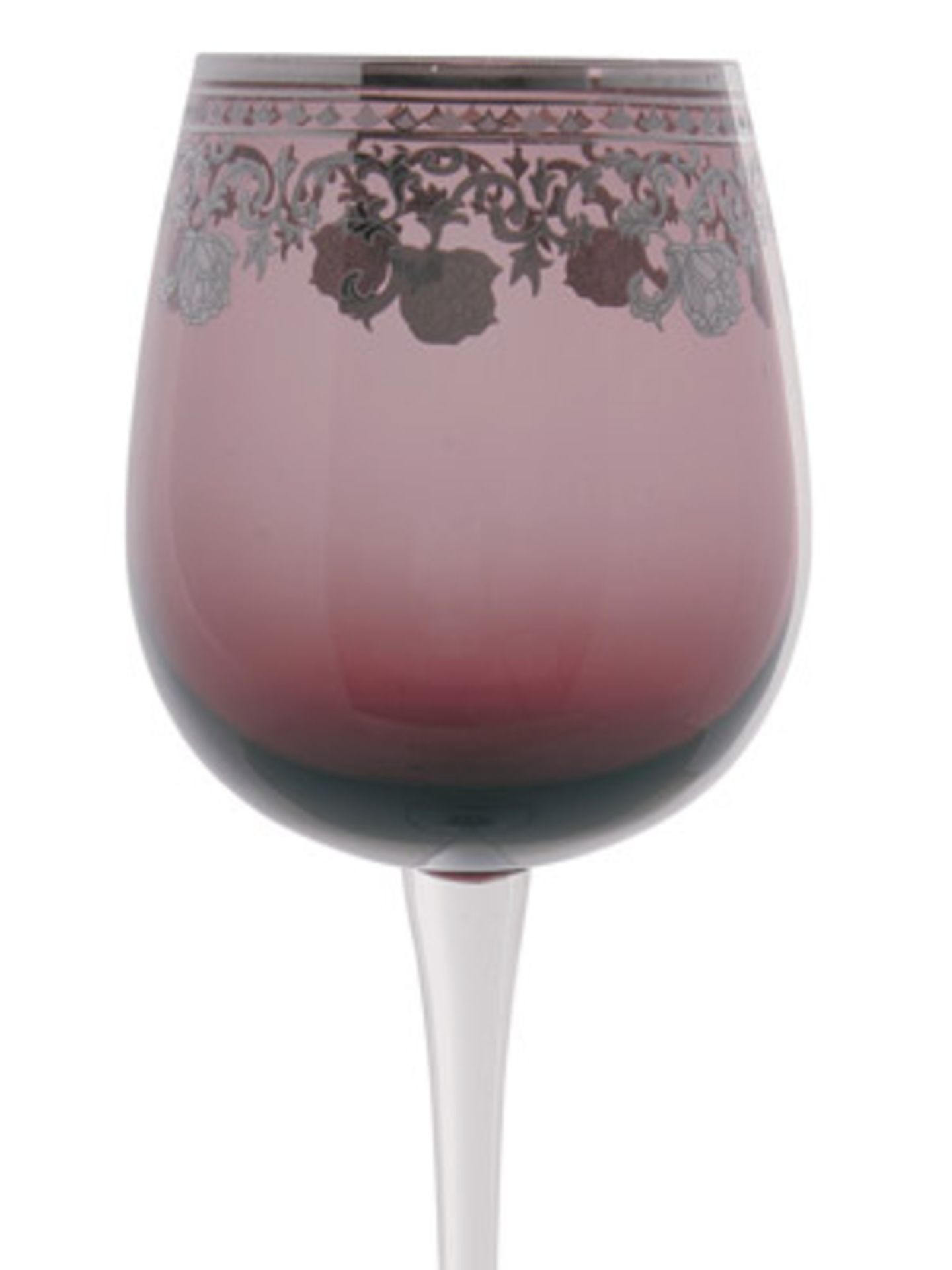 Ein Gläschen Rotwein im Bett? Warum denn nicht! Stilvoll mit diesen wunderschönen Gläsern, pro Stück ca. 9 Euro bei www.kare-design.de