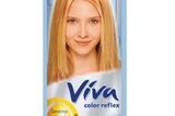Neue Farbreflexe und neuer Glanz für coloriertes Haar. Wie ein Shampoo anzuwenden. Von Viva, im Sachet um 1,30 Euro.