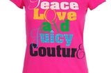 Peace and Love-Shirt von Jades 24, um 100 Euro.