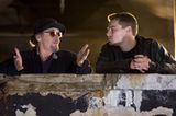 TV-Tipp: "Departed - Unter Feinden": Gangsterboss Costello (Jack Nicholson, l.) erläuert Billy (Leonardo DiCaprio) seine Weltsicht.