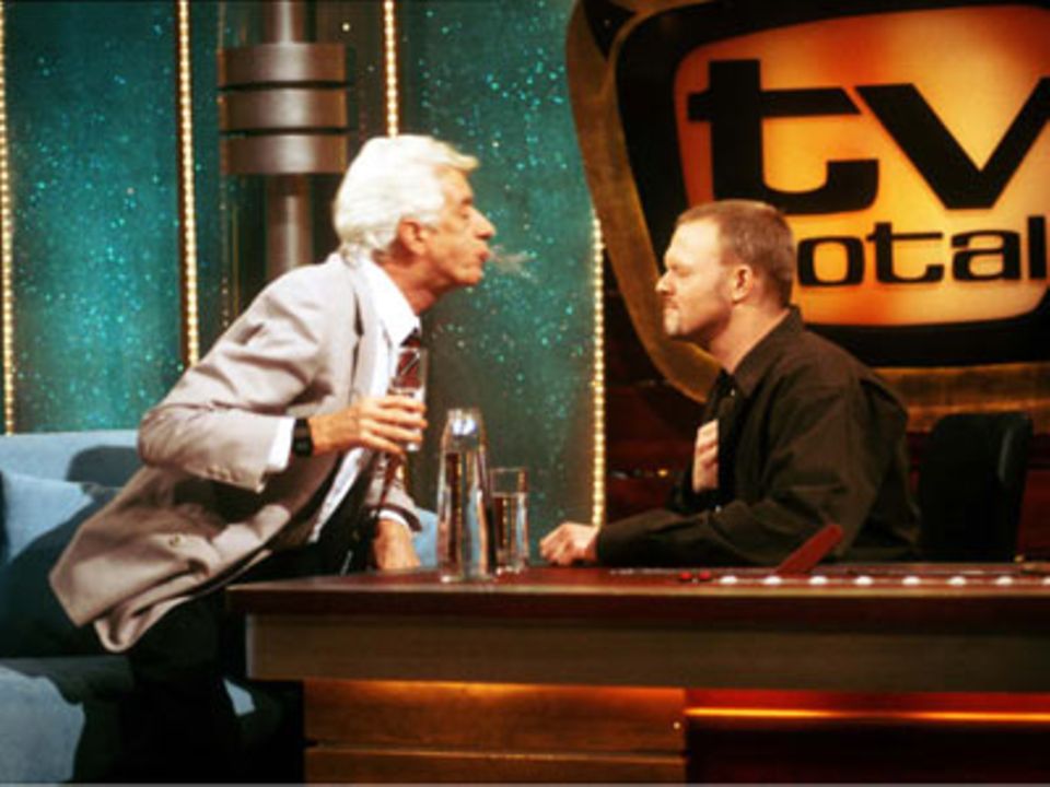 Highlights aus zehn Jahren "TV Total": Stefan Raab und Rudi Carrell