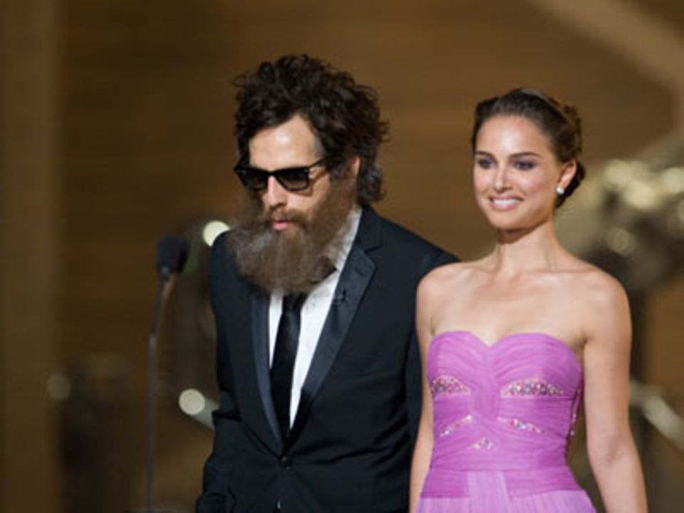 81. Oscar-Verleihung: Natalie Portman und Ben Stiller, der Joaquin Phoenix parodierte