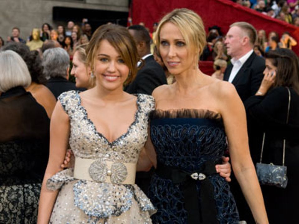 81. Oscar-Verleihung: Miley Cyrus und ihre Mutter Tish