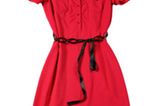 Rotes Kleid mit Gürtel; 59,90 Euro; von Mango