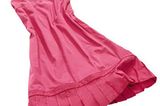 Pinkes Kleid aus der aus der Organic Cotton Kollektion; 14,90 Euro; über H&M