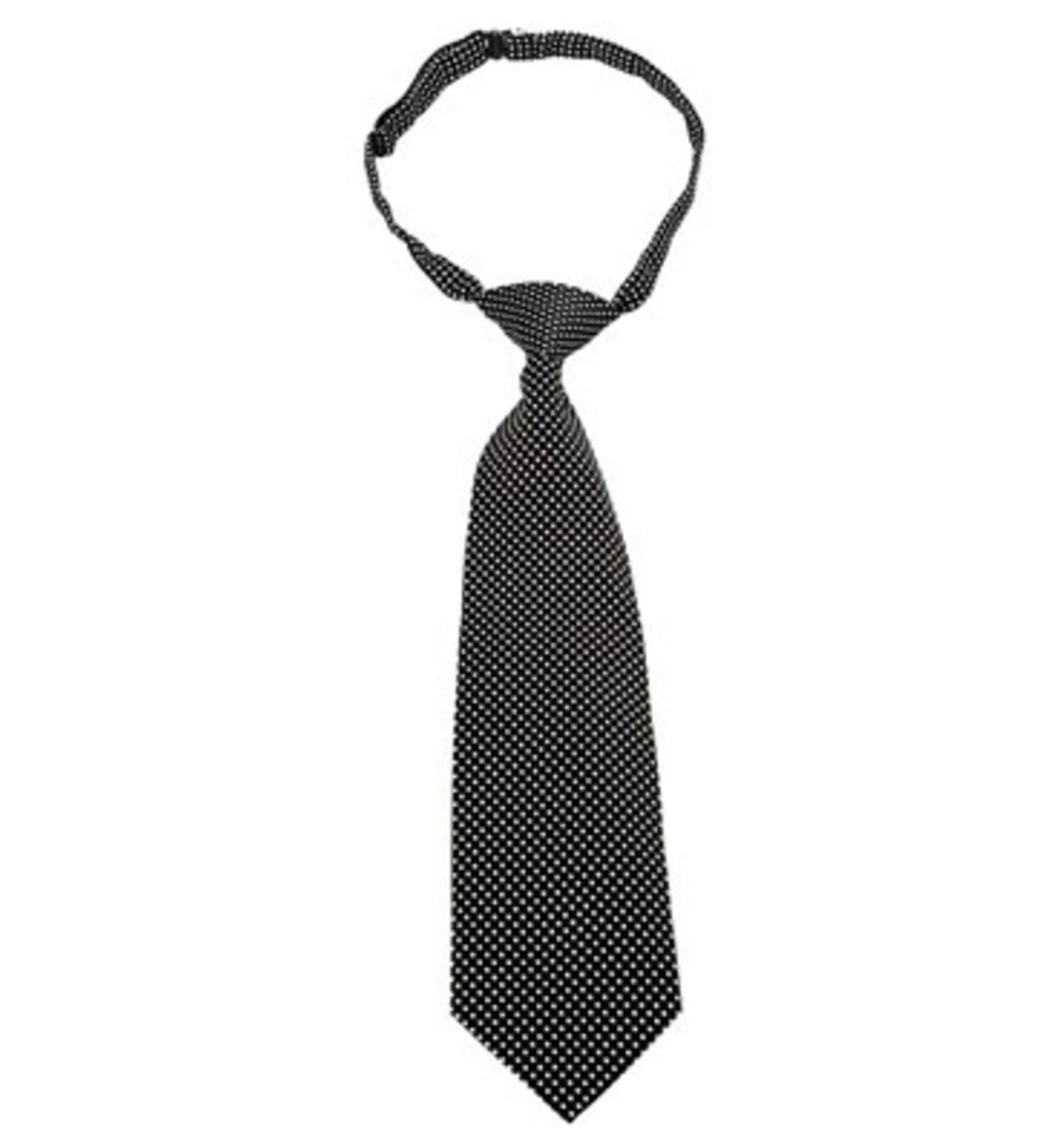 Krawatte mit kleinen Tupfen; 8,90 Euro; von Promod