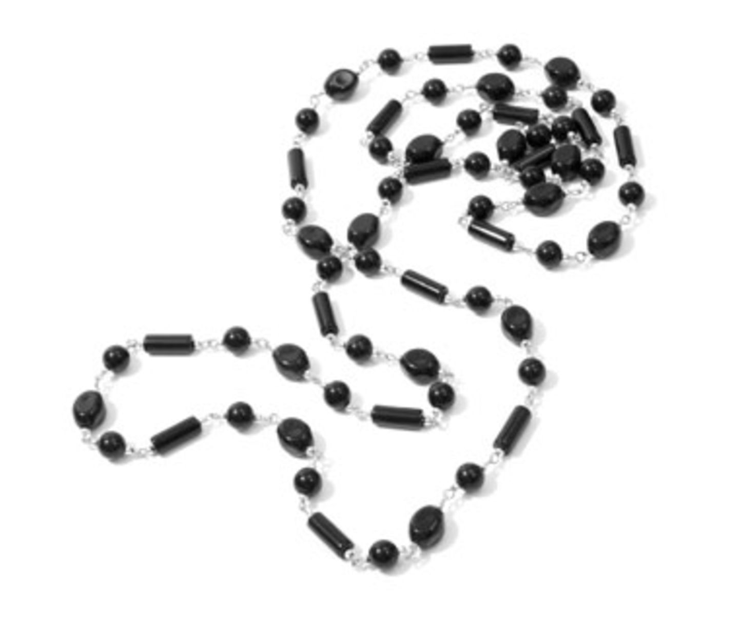 Kette mit schwarzen Perlen; 5,95 Euro; von New Yorker
