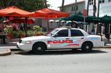 Miami Vice oder CSI: Miami? So jedenfalls sieht ein Miamier Polizeiauto aus.