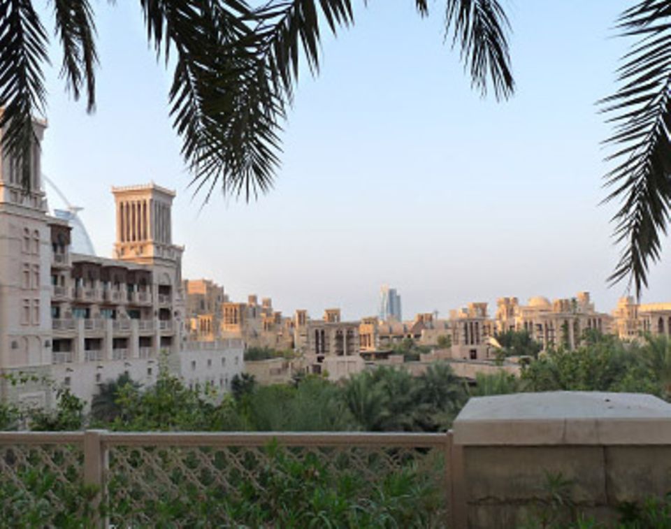 Hotellandschaft des Al Qasr Hotels