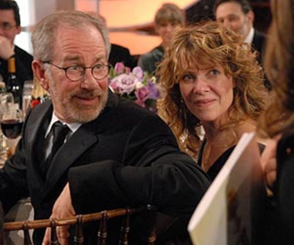 Steven Spielberg und seine Frau Kate Capshaw.