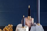 Kerzenständer aus Speckstein selber machen