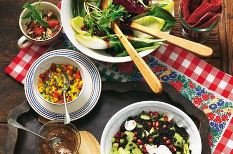 Leckere Beilagen zum Raclette und Fondue