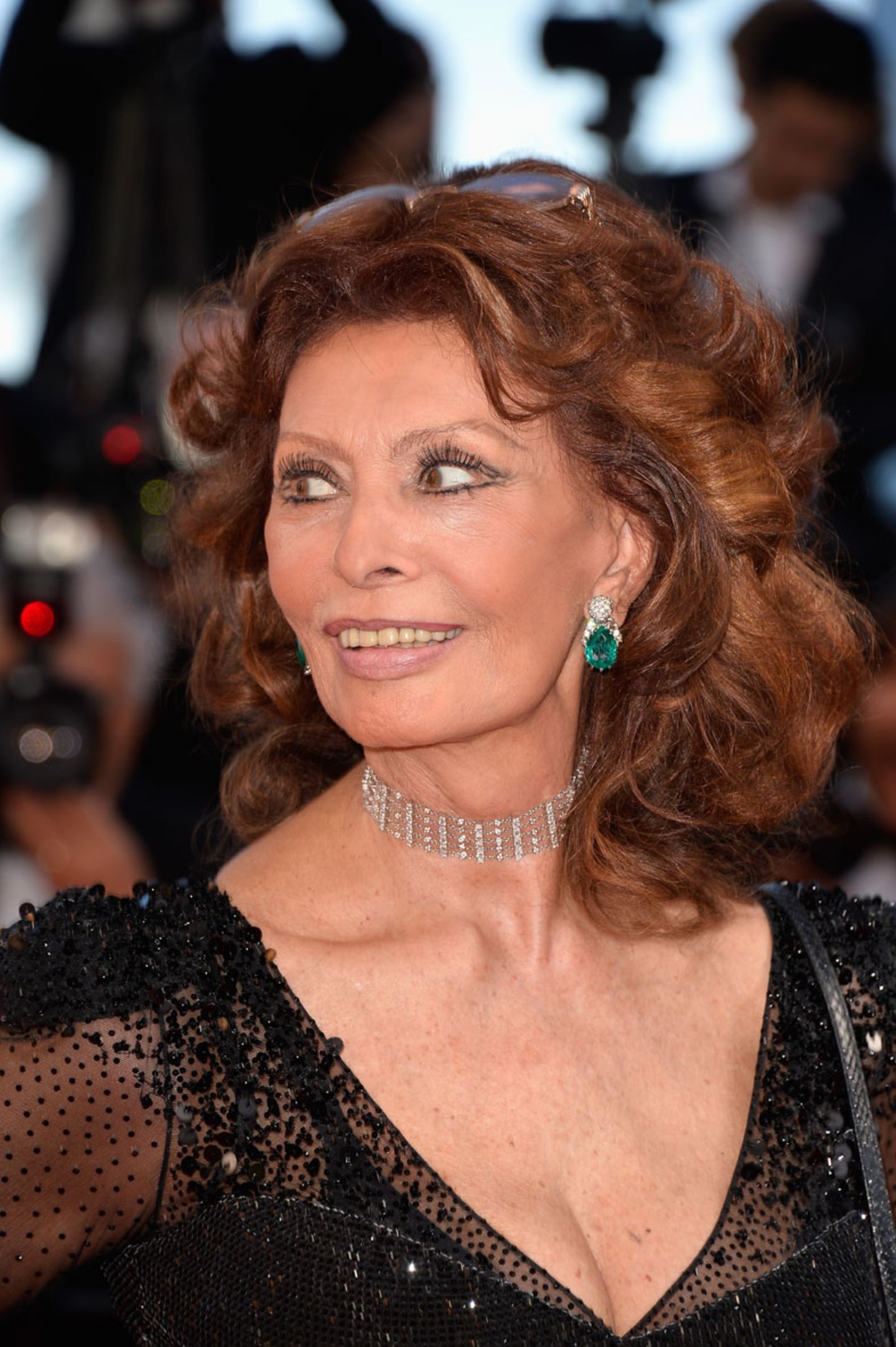 Genießen von Sophia Loren