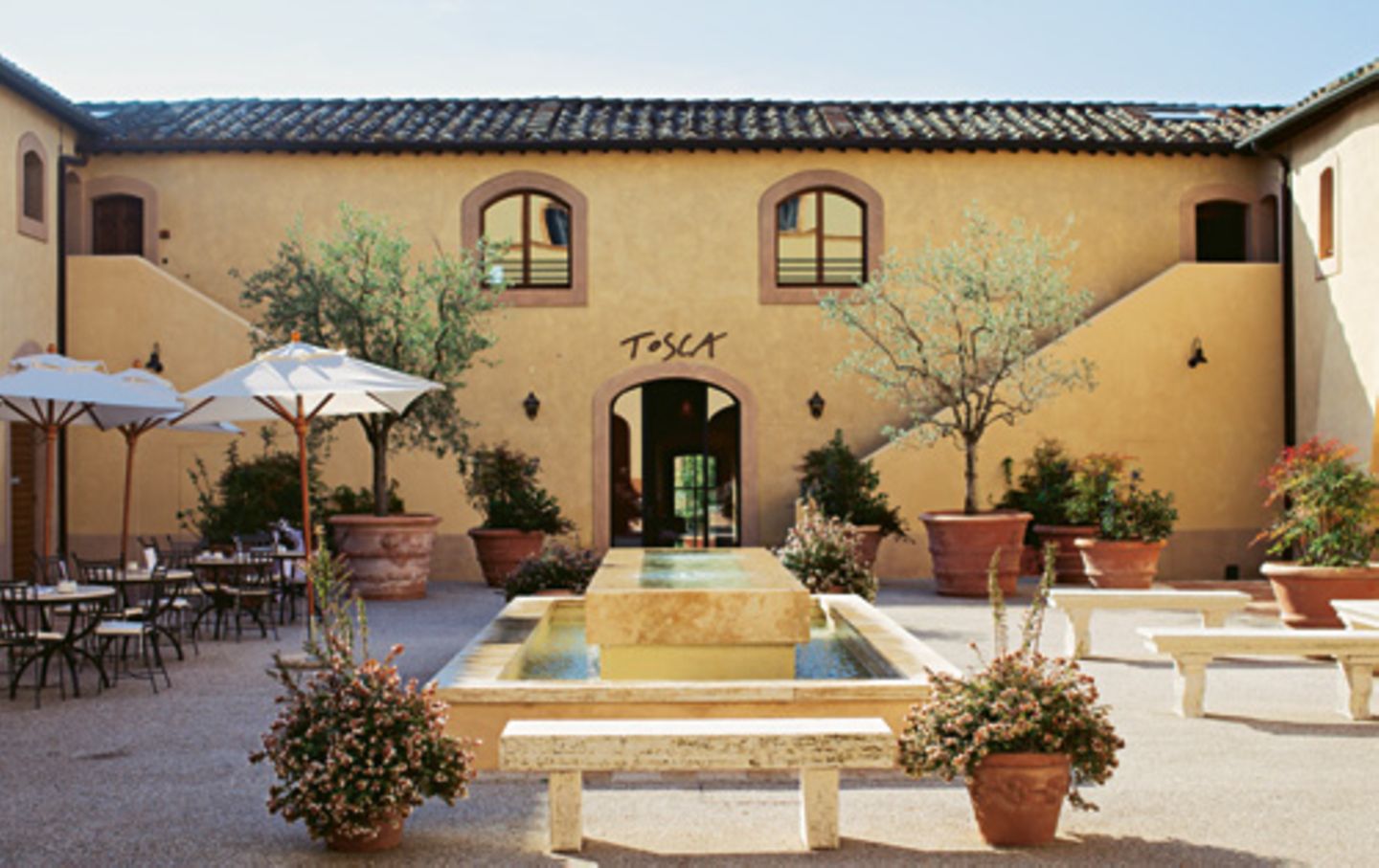 1) Die schönsten Hotels in der Toskana