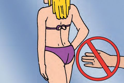 "Grabschen verboten": Baderegeln-Comic gegen Belästigung