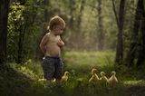 Kindheit auf dem Lande: Ein Märchen mit Tier und Natur