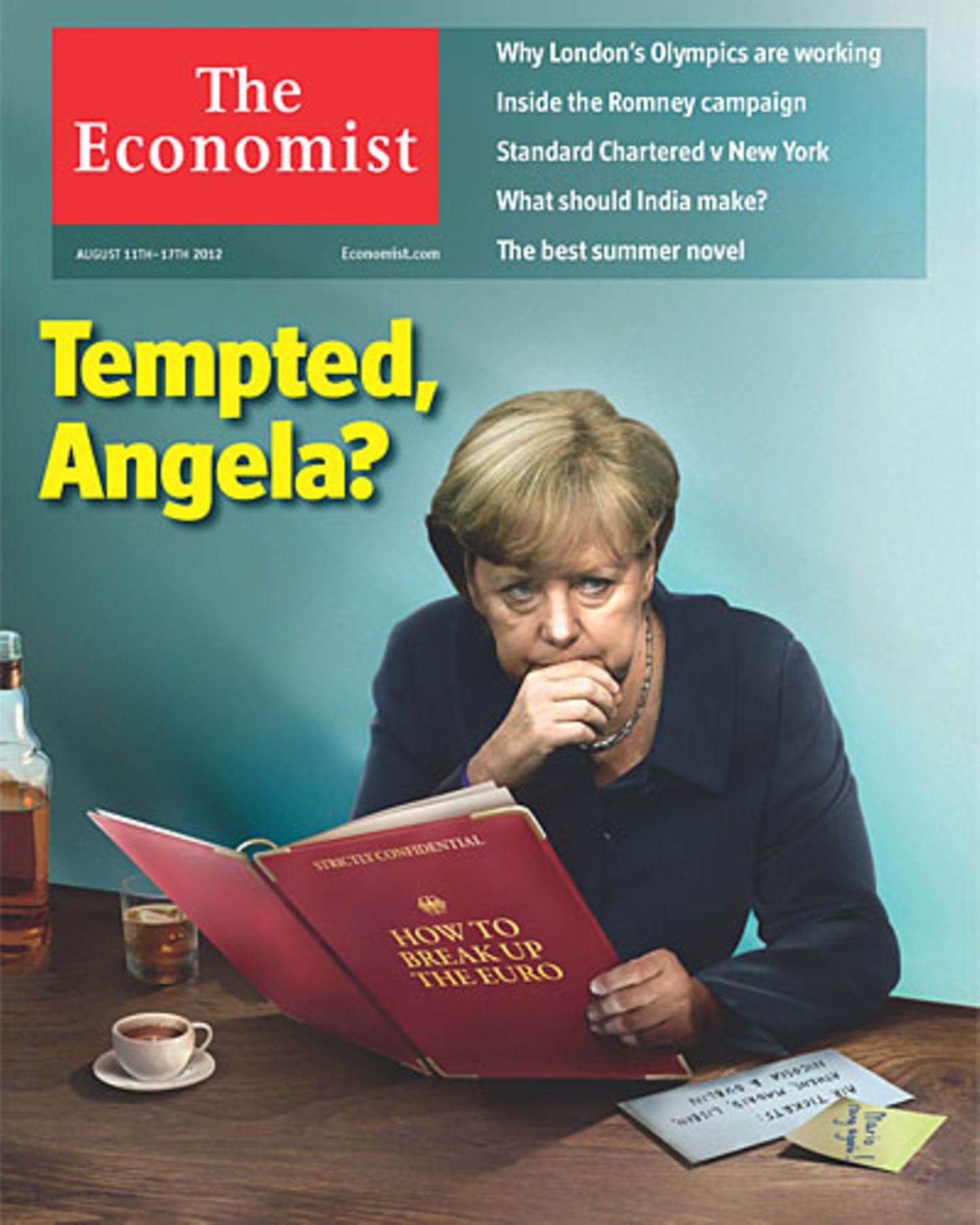Angela Merkel The economist