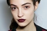 Herbst-Make-up-Trend: Brauner Lippenstift bei Marni