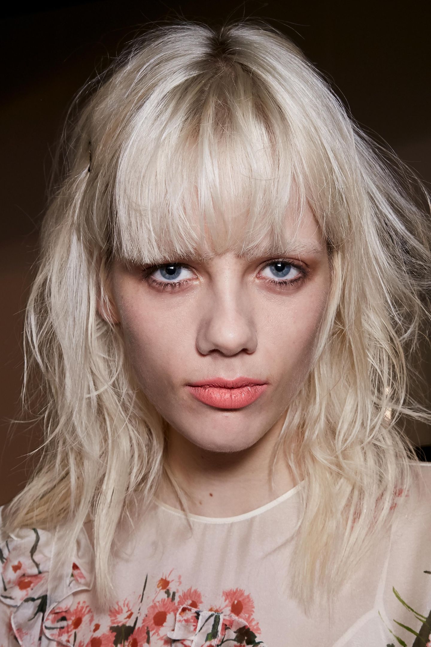 Herbst-Make-up-Trend: Oranger Lippenstift bei Rochas