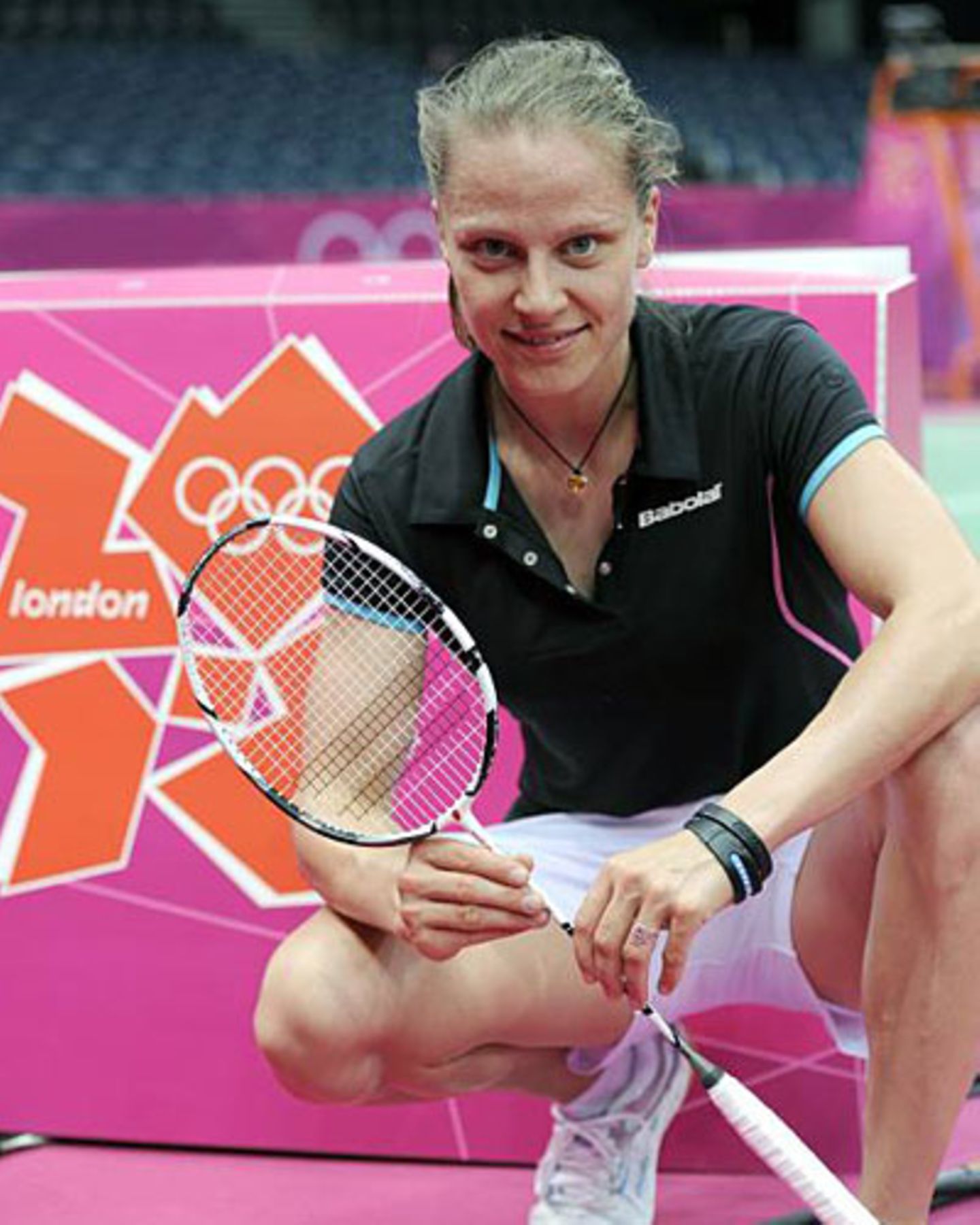Badminton-Spielerin Juliane Schenk
