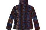 Kraus-rechts gestrickter Pullover