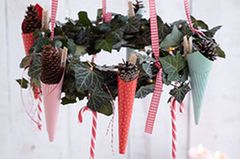 Efeukranz für den Advent Efeukranz für den Advent