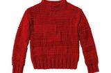 Glatt rechts, kraus rechts - so entsteht das Perlmuster, mit dem Sie diesen Pullover im Mustermix stricken. Sieht super aus, braucht aber etwas Zeit.  Zur Anleitung: Pullover im Mustermix stricken.