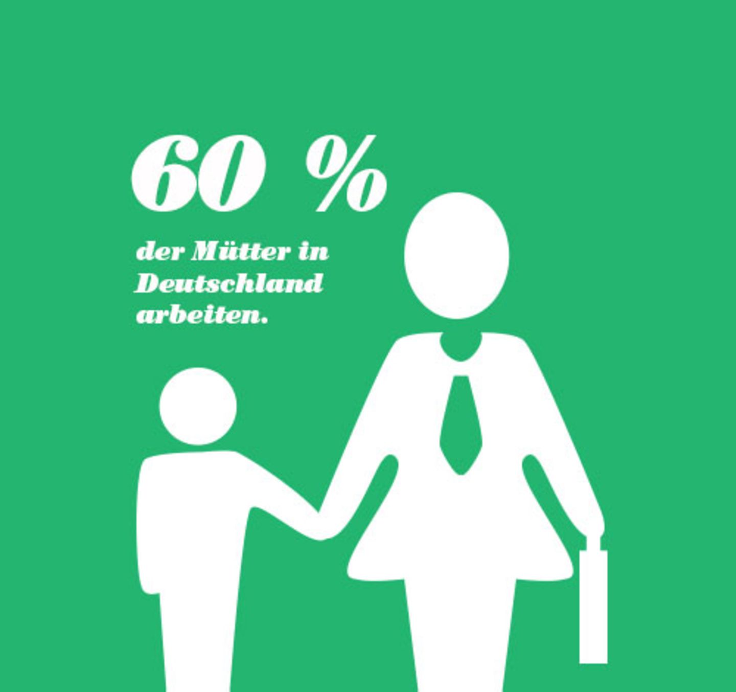 wie viele Mütter arbeiten in Deutschland